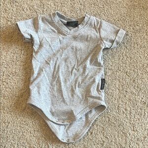 Little Bipsy Light Gray Kids Bodysuit